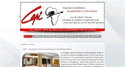 Desktop Screenshot of capi-africa.com
